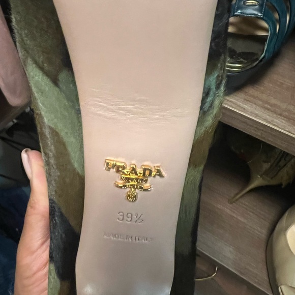 Authentic Prada Camouflage Platforms - Picture 7 of 7